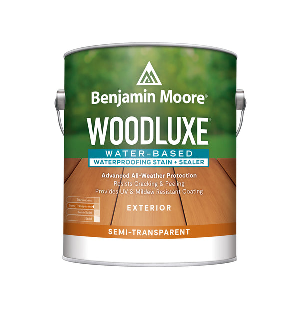 Woodluxe Water-Based Waterproofing Stain + Sealer - Semi-Transparent - k692