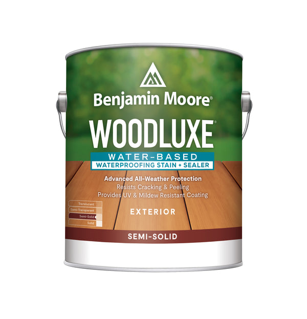 Woodluxe Water-Based Waterproofing Stain + Sealer - Semi-Solid (K693)