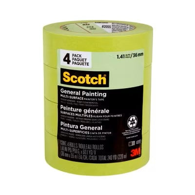 Scotch® General Painting Multi-Surface Painter's Tape