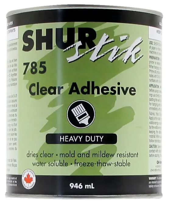 SHUR-STIK 946mL Heavy Duty Clear Wallpaper Glue